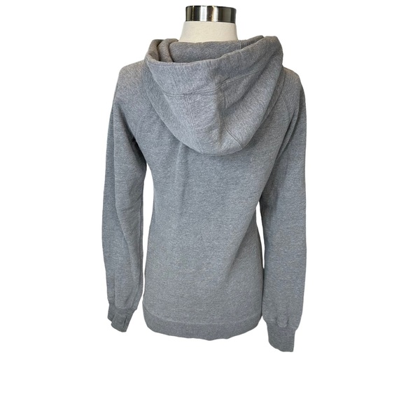 Roots Hoodie Womens Sweatshirt Pockets Long Sleeve Stretch Canada Gray Small - Picture 5 of 12
